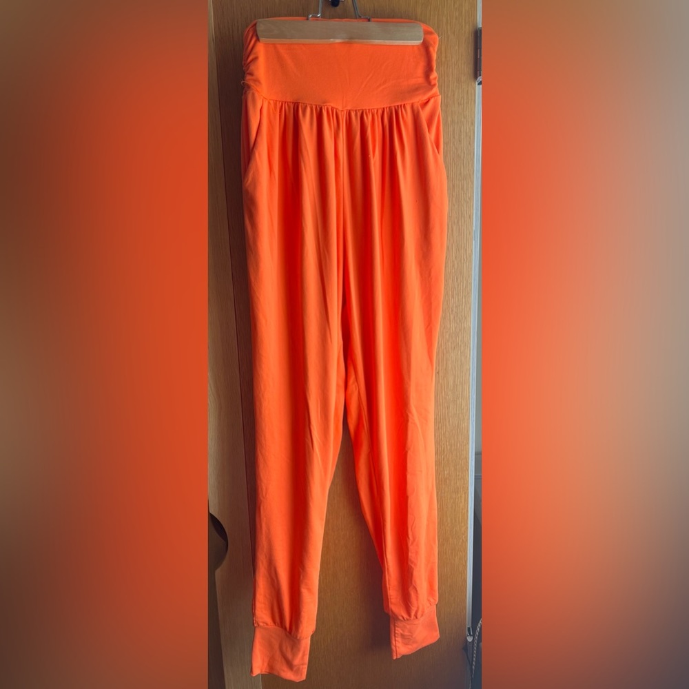 Dibaolong Jogger Pants from Amazon, XS, Bright Orange